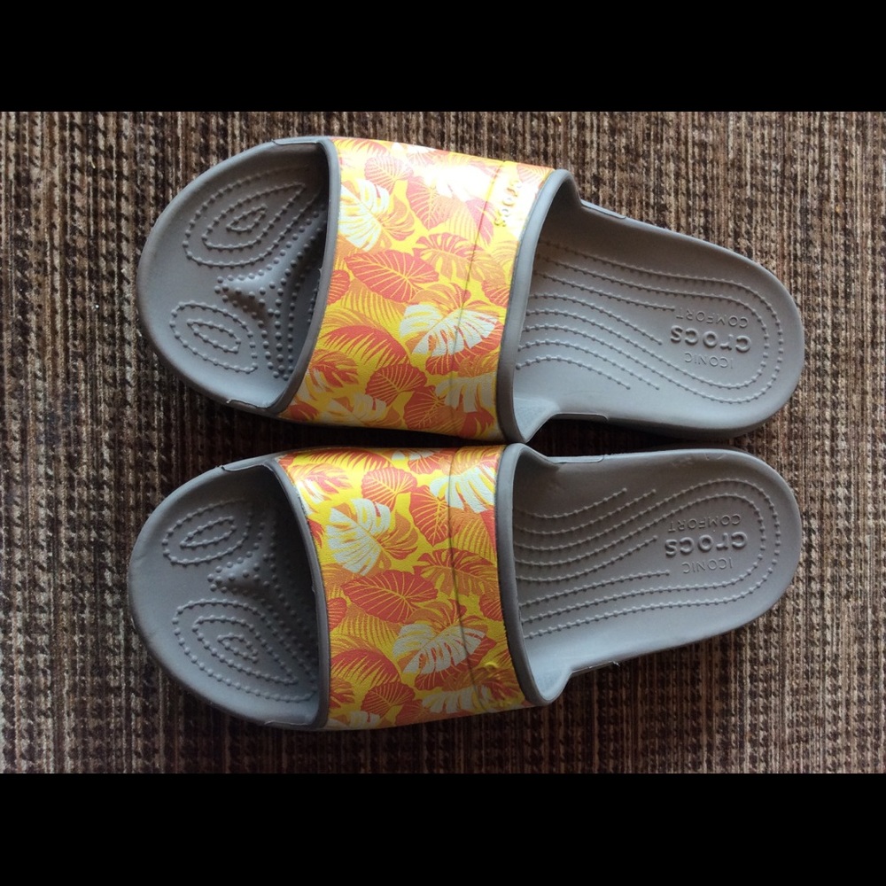 Crocs slides